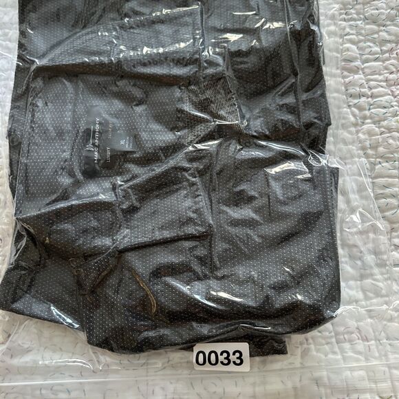 Marc Anthony Luxury Slim Fit Geometric Black White Extra Large Button Up - Picture 14 of 14